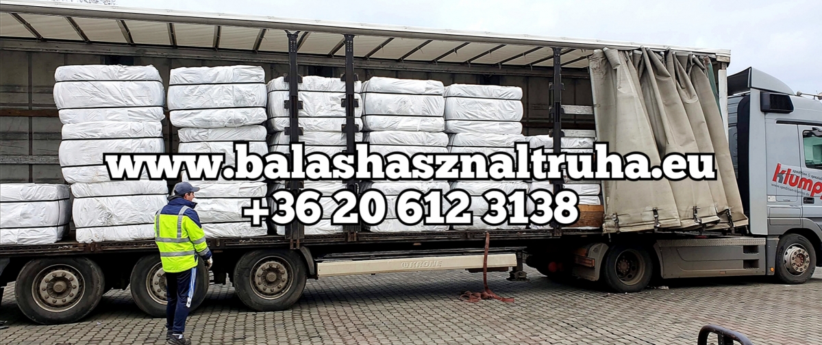 Extra minőségű eredeti bálás használt ruha házhozszállítás