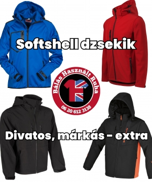 Használt softshell dzsekik