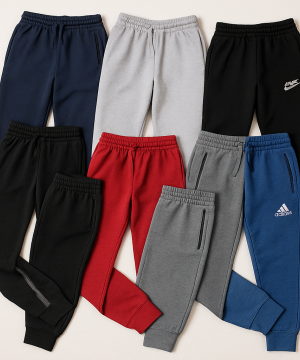 Krém minőségű használt szabadidő nadrágok és melegítő alsók – válogatott, márkás darabok 25 kg-os zsákban